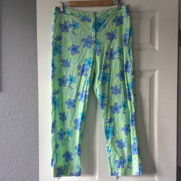 Lilly Pulitzer vintage white tag capri pants - Picture 2 of 6